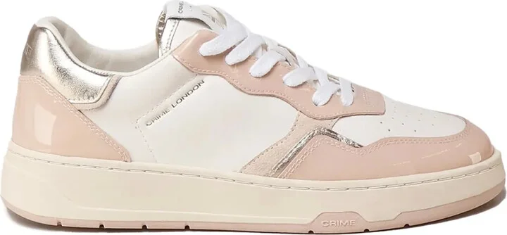 Leather Panel Sneakers