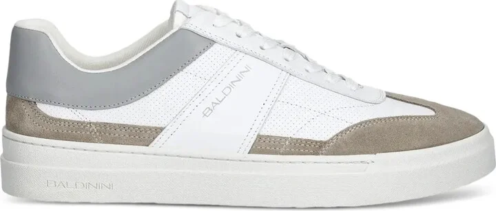 Leather Panel Sneakers