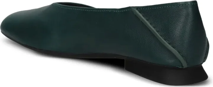 Leather Panelled Ballet Flats - Image 3