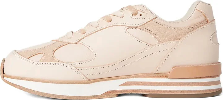 Leather Panelled Lace-Up Sneakers - Image 4