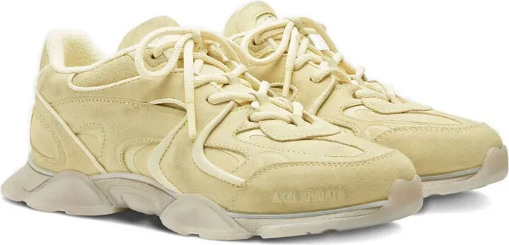 Leather Panelled Lace-Up Sneakers - Image 2