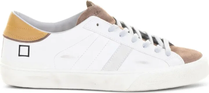 Leather-Panelled Low-Top Sneakers