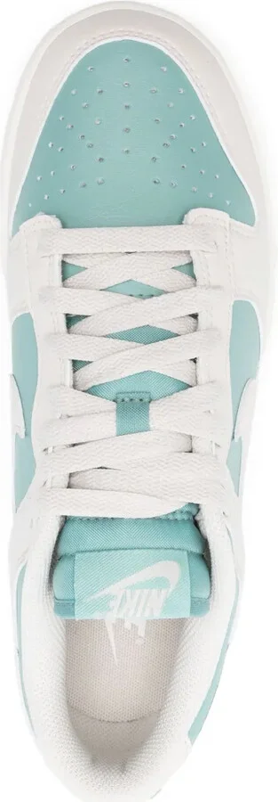 Leather Panelled Low-Tops Sneakers - Image 4
