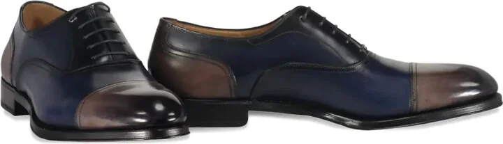Leather Panelled Shoes - Image 2