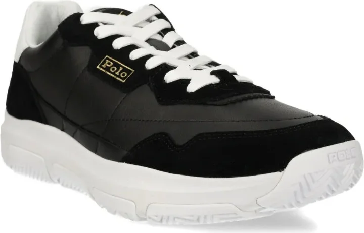 Leather-Panelled Sneakers - Image 2