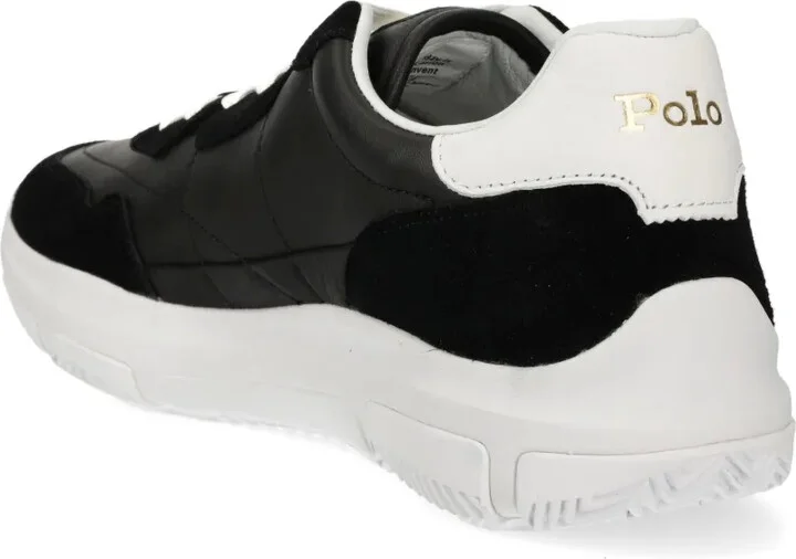 Leather-Panelled Sneakers - Image 3