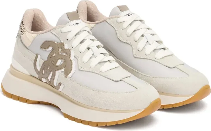 Leather-Panelled Sneakers - Image 2