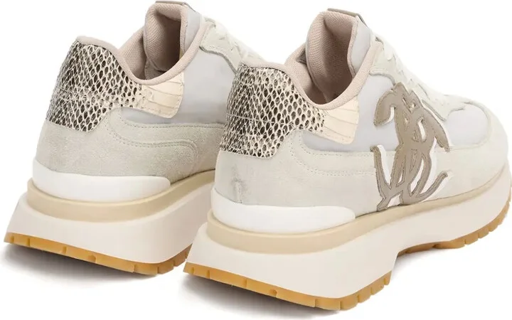 Leather-Panelled Sneakers - Image 3