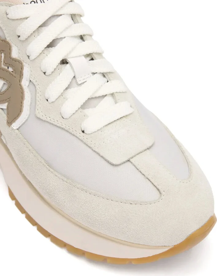 Leather-Panelled Sneakers - Image 5