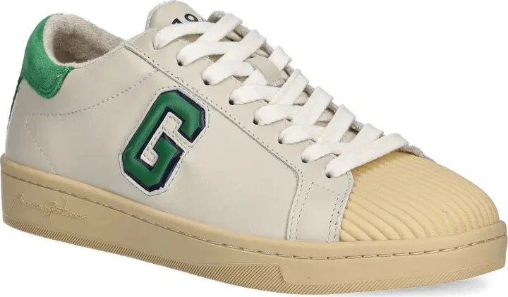 Leather Panelled Sneakers - Image 2