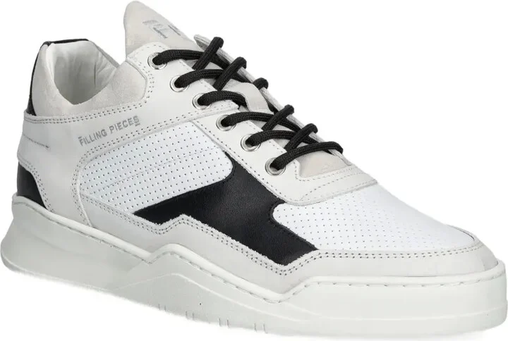 Leather-Panelled Sneakers - Image 2