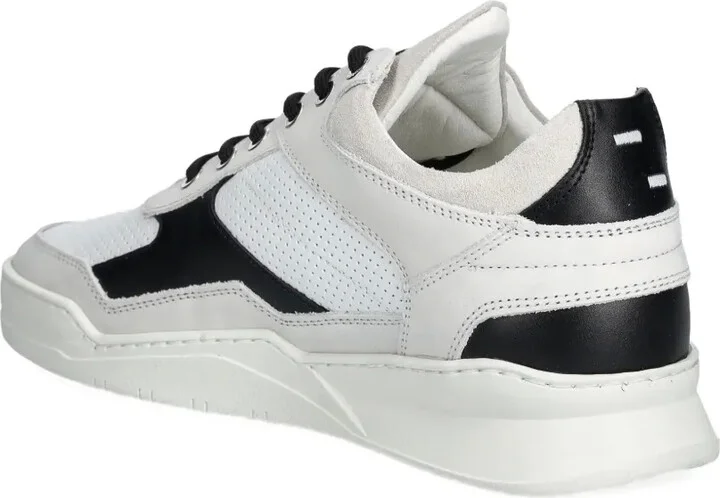 Leather-Panelled Sneakers - Image 3