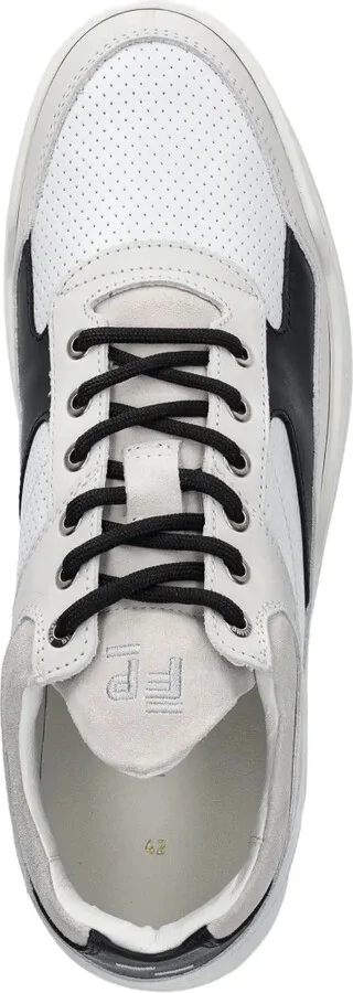 Leather-Panelled Sneakers - Image 4
