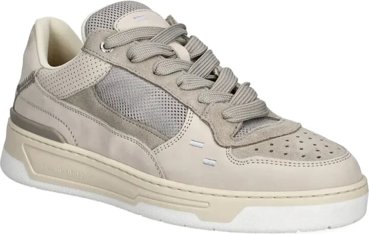 Leather-Panelled Sneakers - Image 2