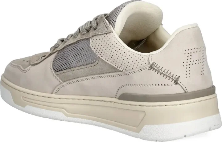 Leather-Panelled Sneakers - Image 3