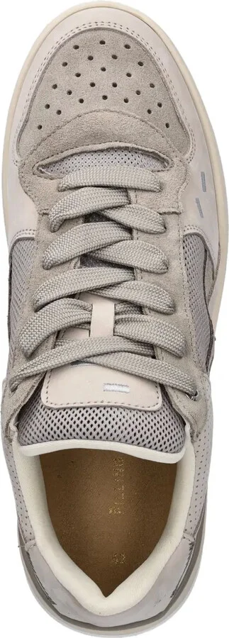 Leather-Panelled Sneakers - Image 4