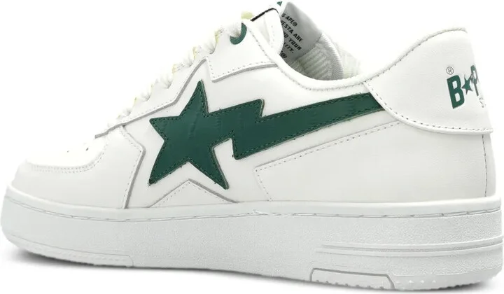 Leather-Panelled Sneakers - Image 3