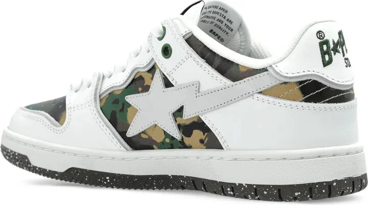 Leather-Panelled Sneakers - Image 3
