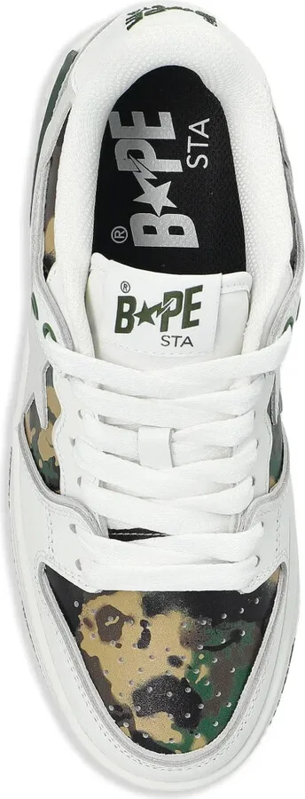 Leather-Panelled Sneakers - Image 4