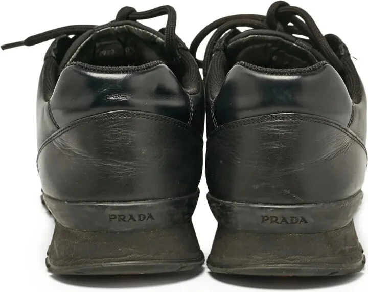 Leather Panelled Sneakers - Image 4