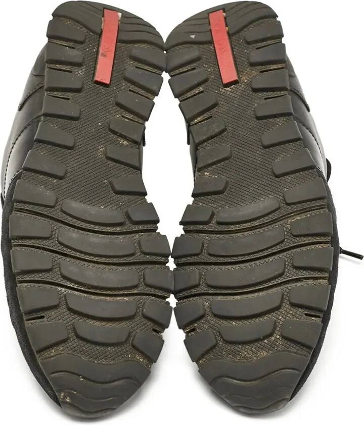 Leather Panelled Sneakers - Image 5
