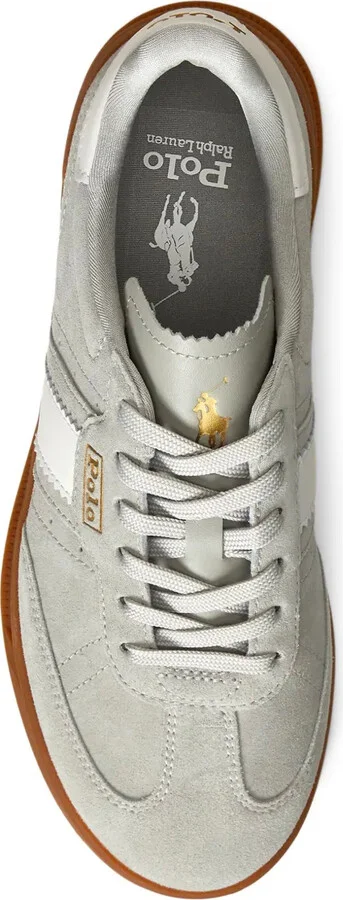Leather Panelled Sneakers - Image 4