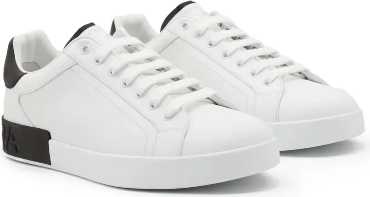 Leather Panelled Sneakers - Image 2