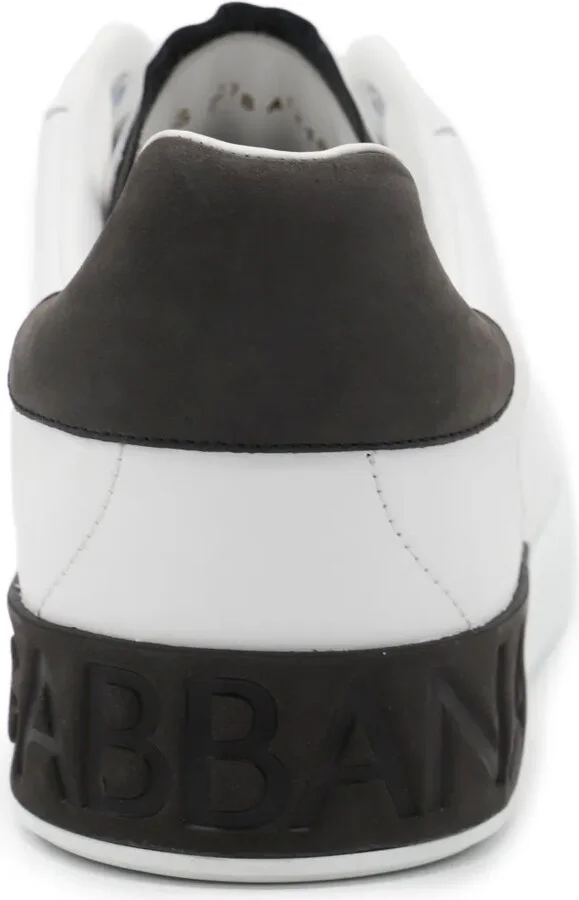 Leather Panelled Sneakers - Image 4