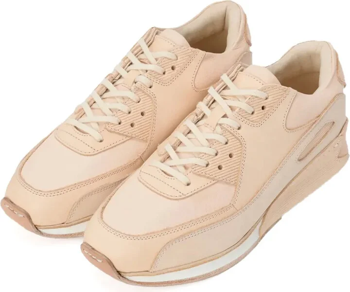 Leather Panelled Sneakers - Image 2