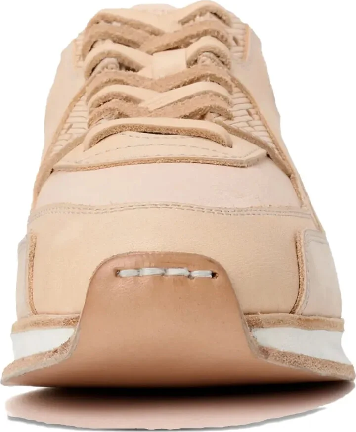 Leather Panelled Sneakers - Image 3