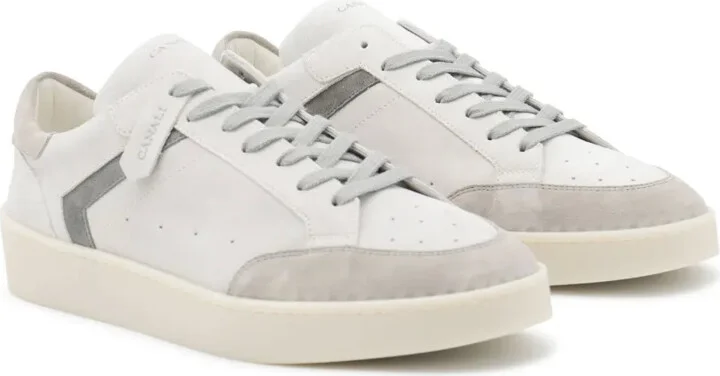 Leather Panelled Sneakers - Image 2