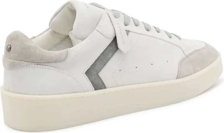 Leather Panelled Sneakers - Image 3