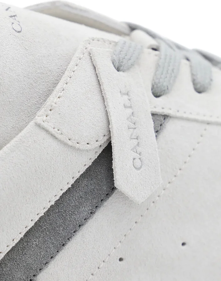 Leather Panelled Sneakers - Image 4