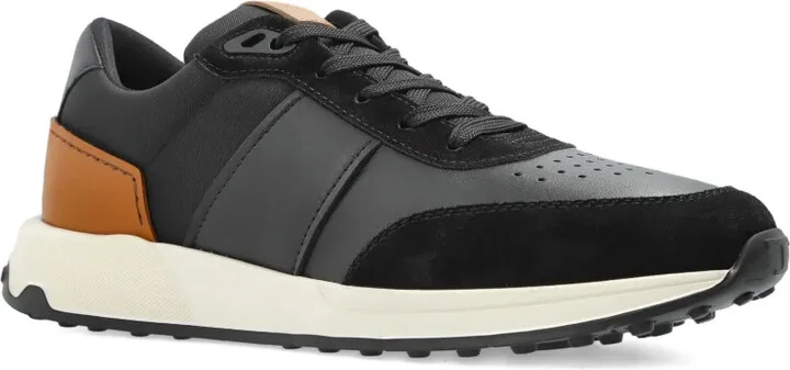 Leather Panelled Sneakers - Image 2
