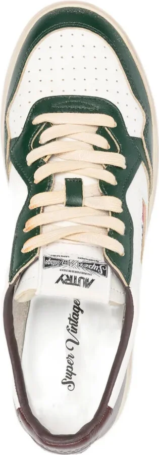 Leather-Panelled Sneakers - Image 4