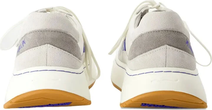 Leather Panelled Sneakers - Image 3