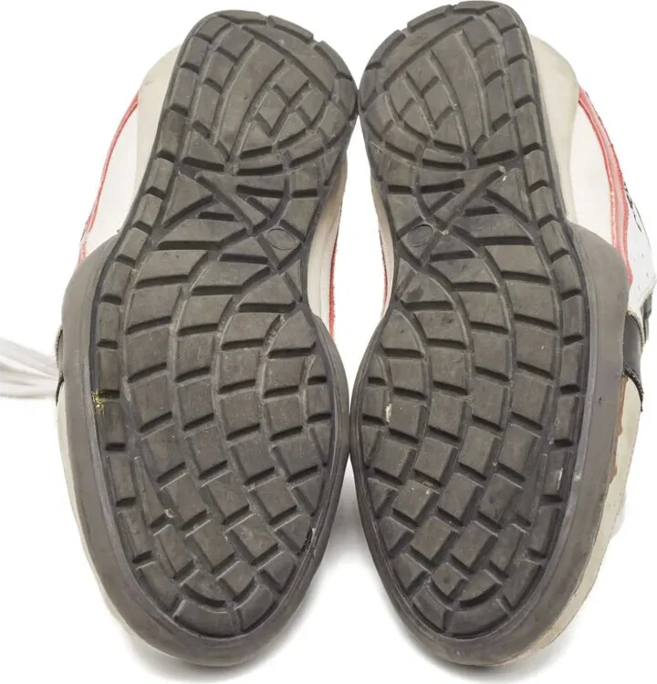 Leather Panelled Sneakers - Image 4