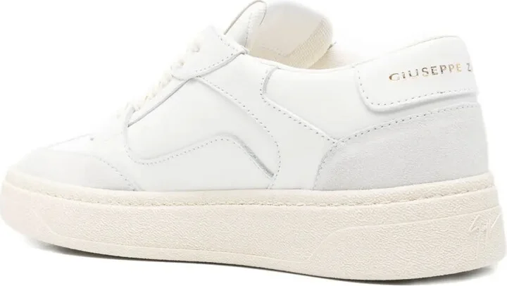 Leather Panelled Sneakers - Image 3