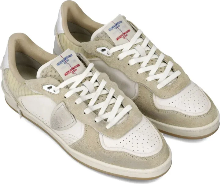Leather Panelled Sneakers - Image 2