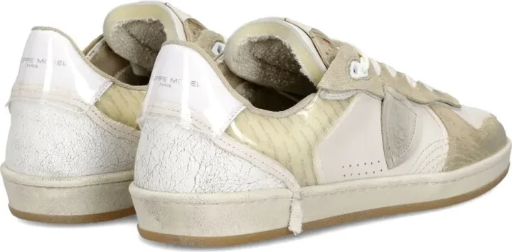 Leather Panelled Sneakers - Image 4
