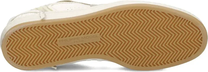 Leather Panelled Sneakers - Image 5