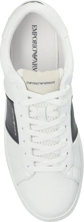Leather Panelled Sneakers - Image 3