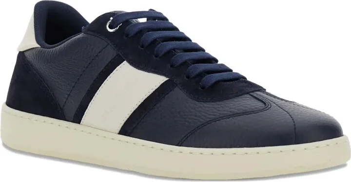 Leather Panelled Sneakers - Image 2