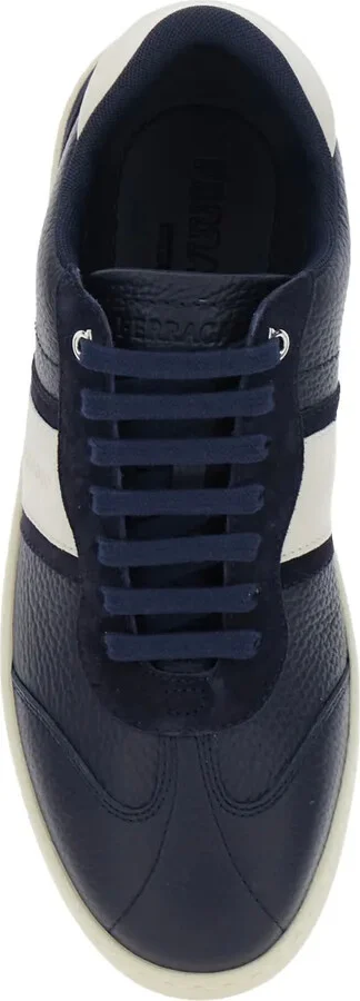 Leather Panelled Sneakers - Image 3
