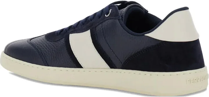 Leather Panelled Sneakers - Image 4