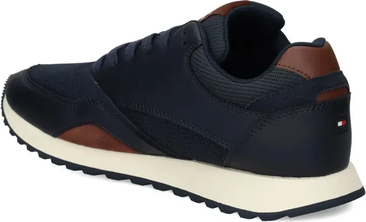 Leather Panelled Sneakers - Image 4