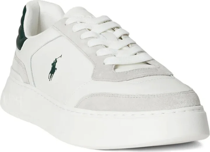 Leather Panelled Sneakers - Image 2