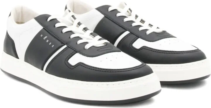 Leather Panelled Sneakers - Image 2
