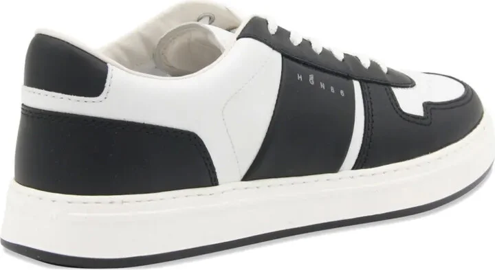 Leather Panelled Sneakers - Image 4