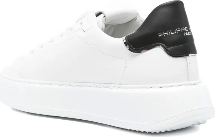 Leather-Panelled Sneakers - Image 3